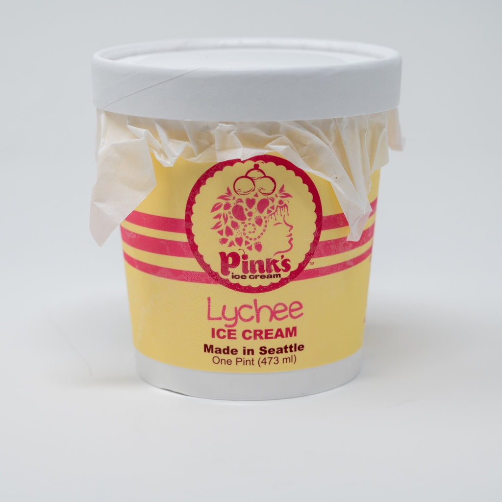 Lychee Ice Cream Pint - Macadons